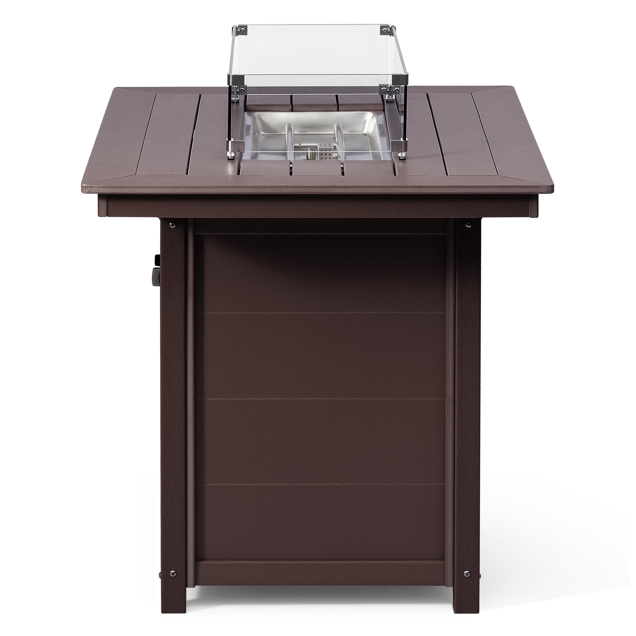 Sedona Rectangular 34" X 46" Counter Fire Pit Table