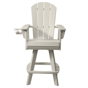 Chatham Adirondack Swivel Bar Chair with Cup Holder