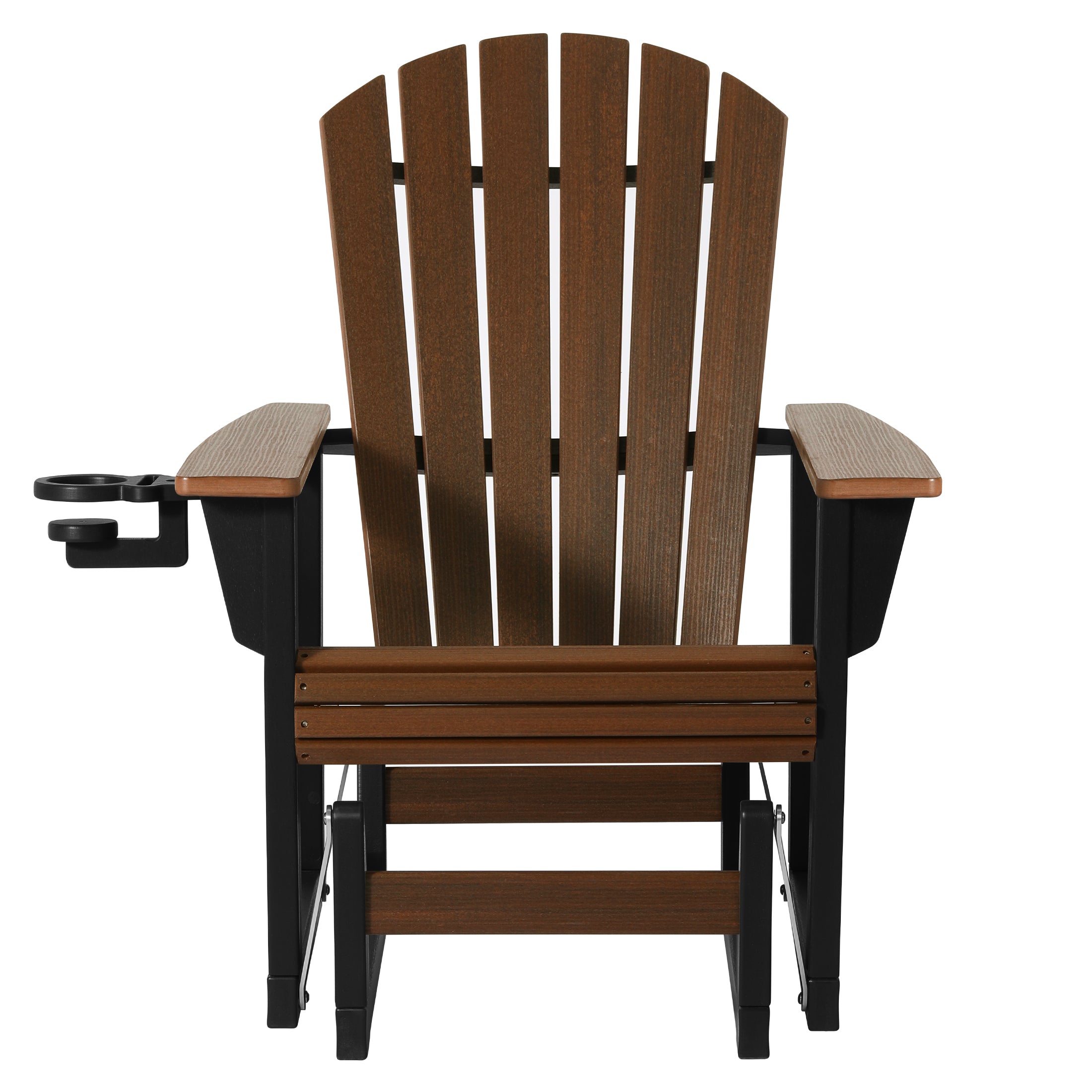 Heritage Ridge Adirondack Glider With Cup Holder