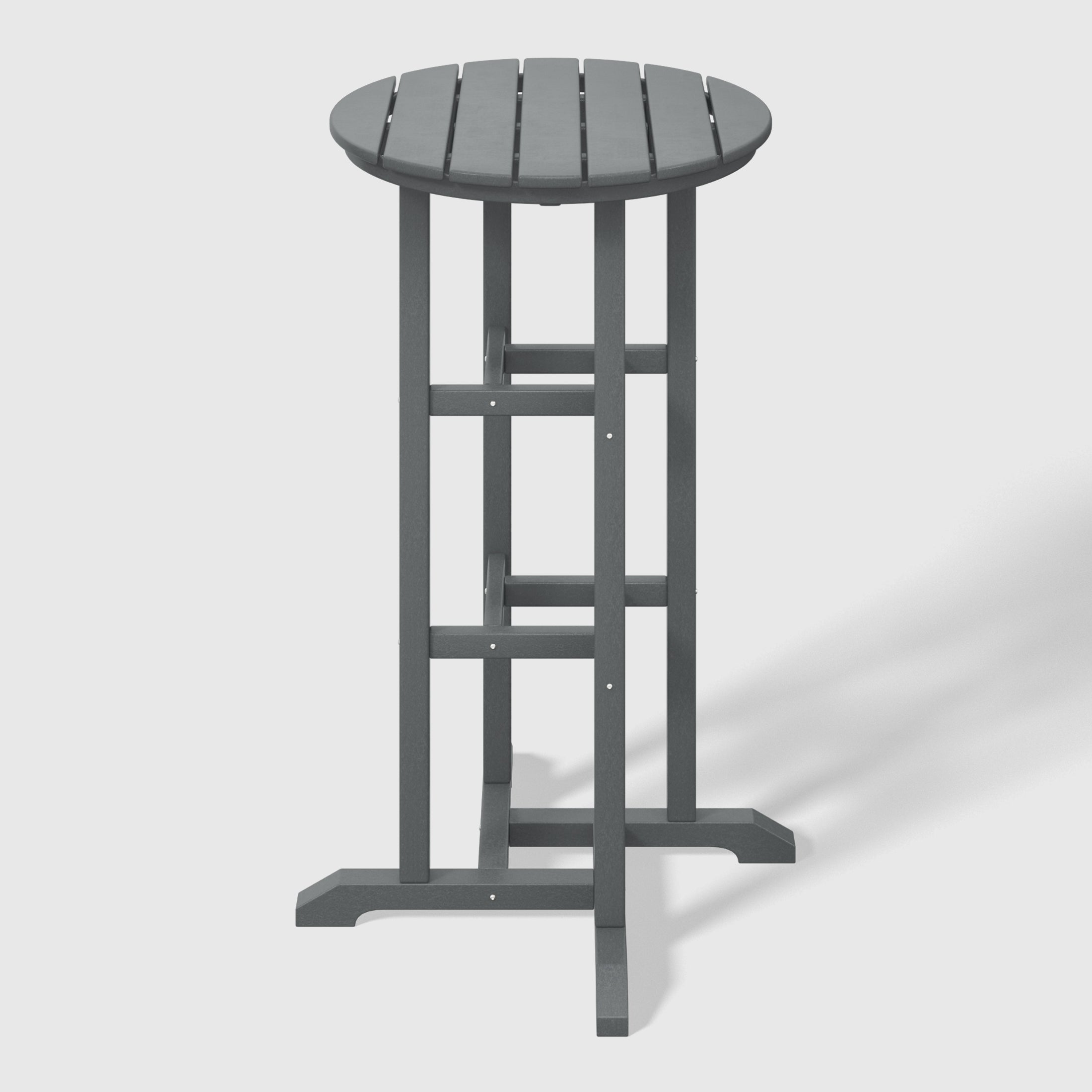 Stockholm All-Weather Outdoor Round Bar Bistro Table (42" Height)