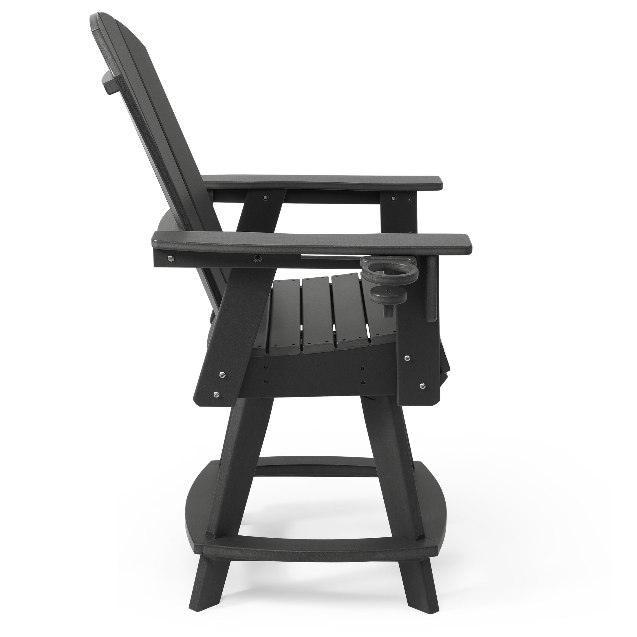 Chatham Adirondack Swivel Counter Chair with Cup Holder