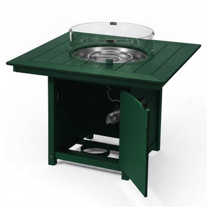 Sedona Square 42" Dining Fire Pit Table