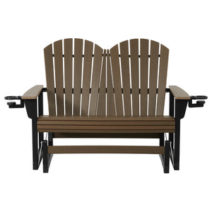 Adirondack 52“ Glider With Cup Holder
