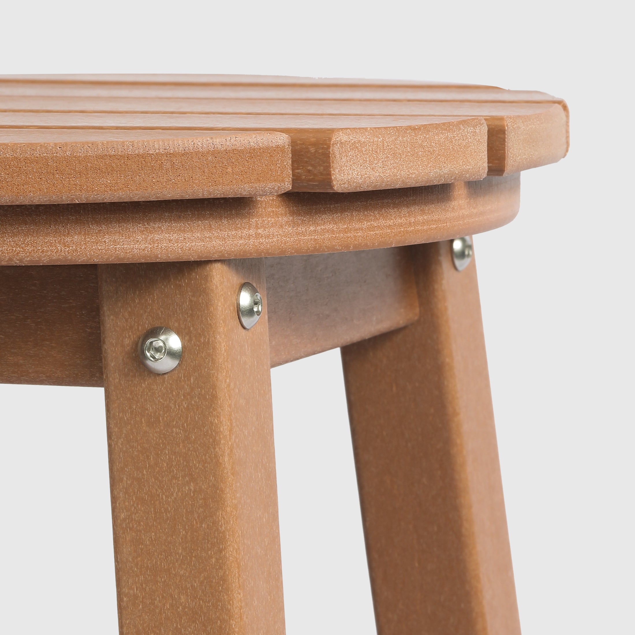 Stockholm All-Weather Outdoor Round Counter Stool (24" Height)