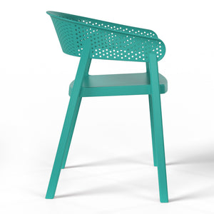 Polyform Stacking Dining Arm Chair (Set of 2)