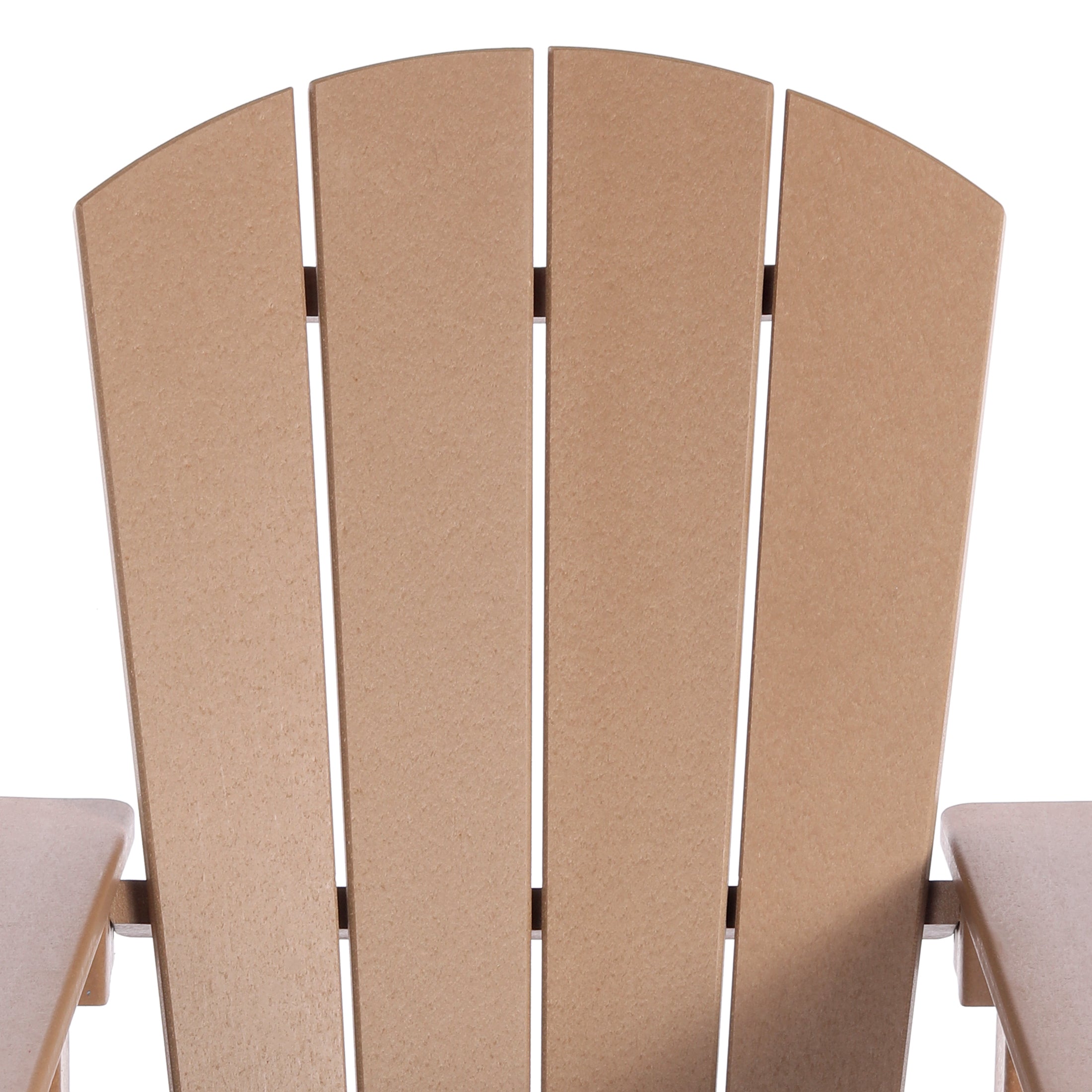 Tiny Terraces Kids' All-Weather Outdoor Poly Adirondack Chair