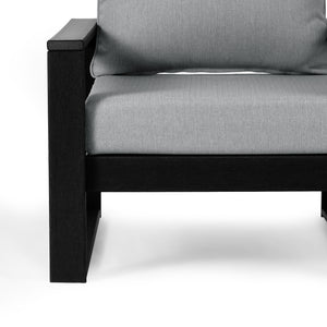 Signature All-Weather Outdoor Modular Patio Deep Seating Club Arm Chair
