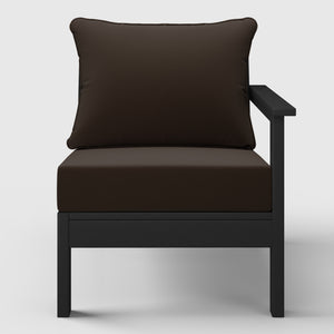 Scottsdale All-Weather Outdoor Modular Deep Seating Right Arm Chair (with Optional Cushions)