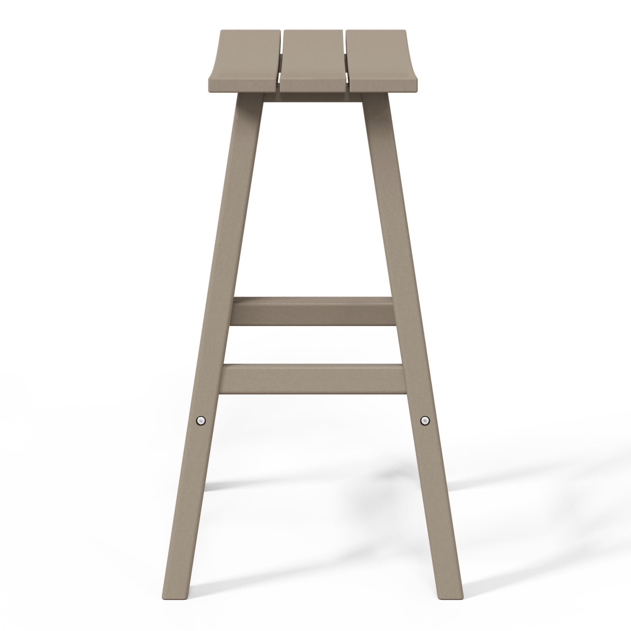 Stockholm All-Weather Outdoor Saddle Bar Stool (29" Height)