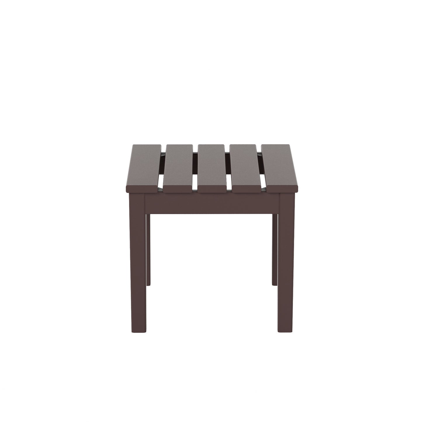 Tuscany All-Weather Outdoor Square Side Table (17" Height)