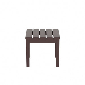 Tuscany All-Weather Outdoor Square Side Table (17" Height)