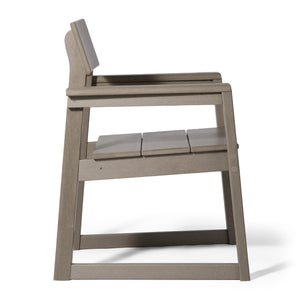 Palmetto Outdoor Dining Arm Chair (Set of 2)