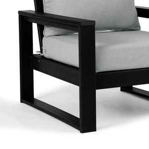 Signature All-Weather Outdoor Modular Patio Deep Seating Club Arm Chair