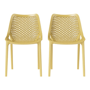 Polyform Stacking Dining Side Chair (Set of 2)