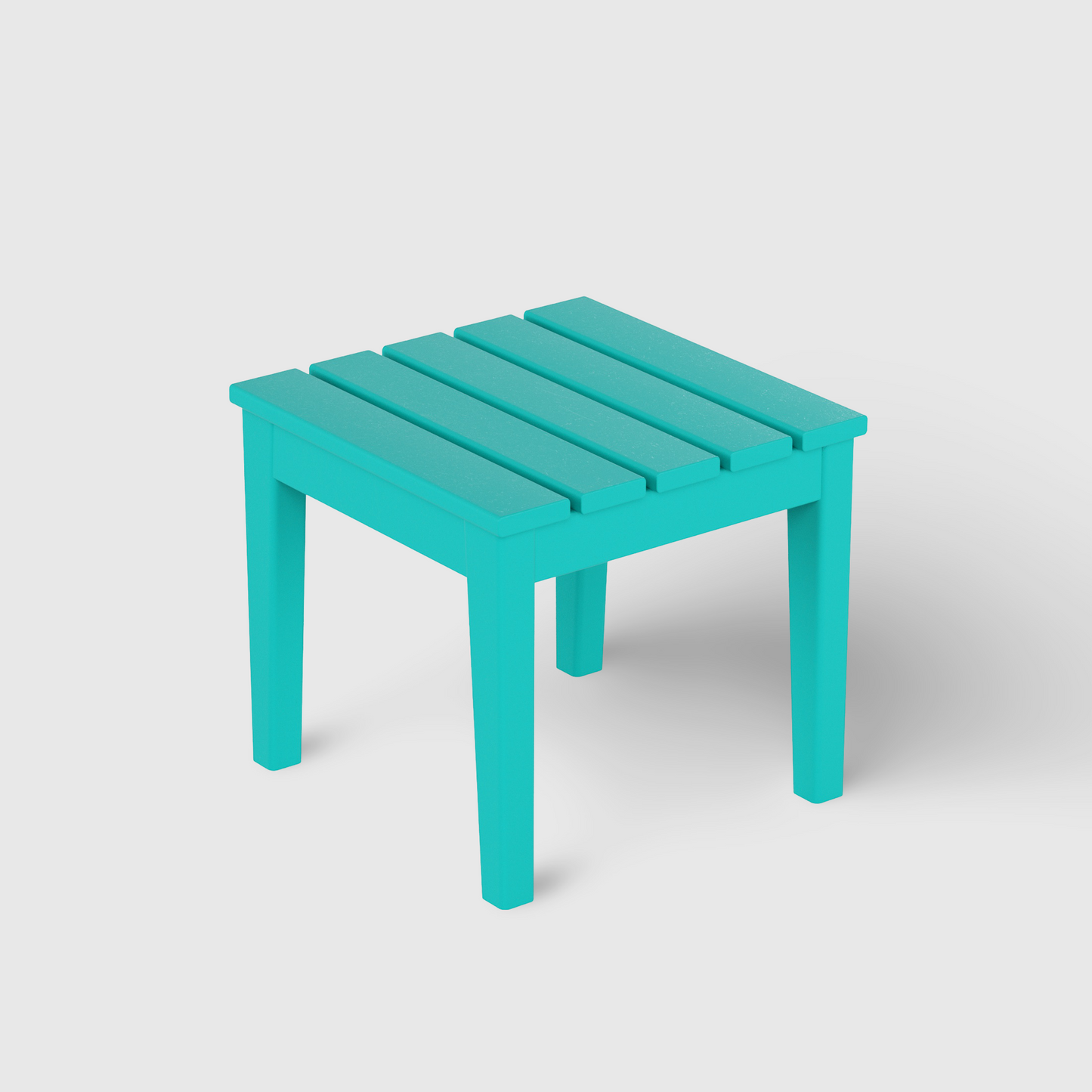 POLYTRENDS™ Tuscany All-Weather Outdoor Square Side Table (17" Height)