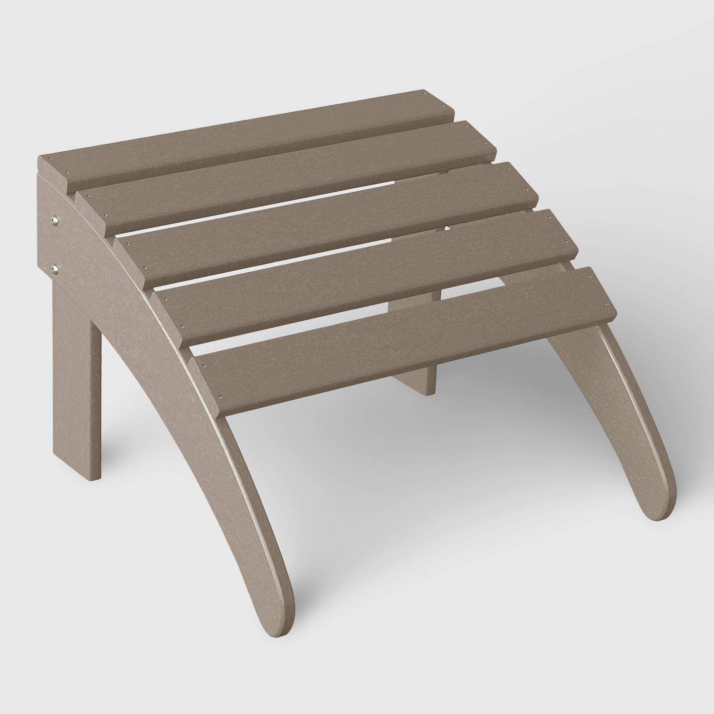 POLYTRENDS™ All-Weather Outdoor Adirondack Chair Folding Foot Rest/Ottoman