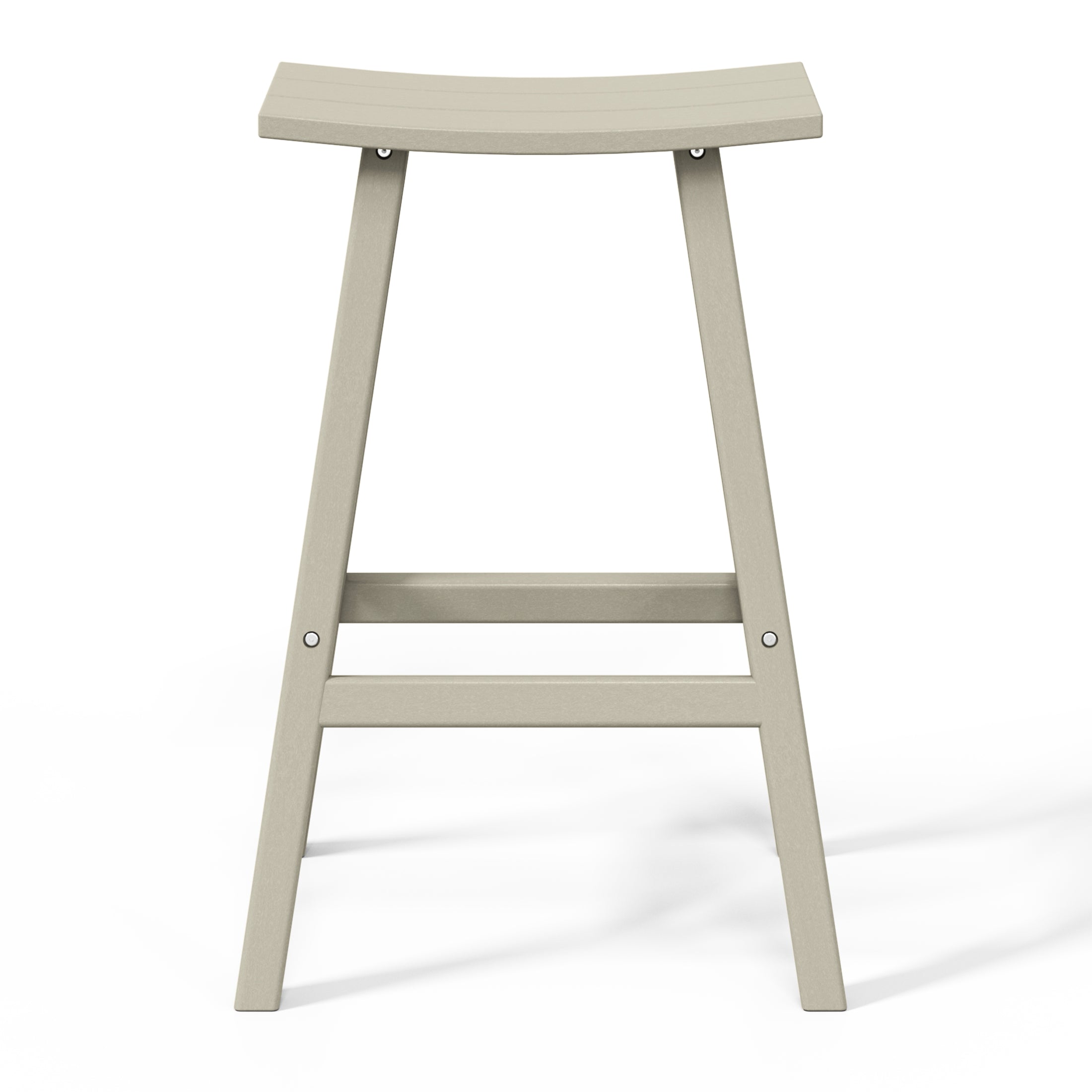 Stockholm All-Weather Outdoor Saddle Bar Stool (29" Height)