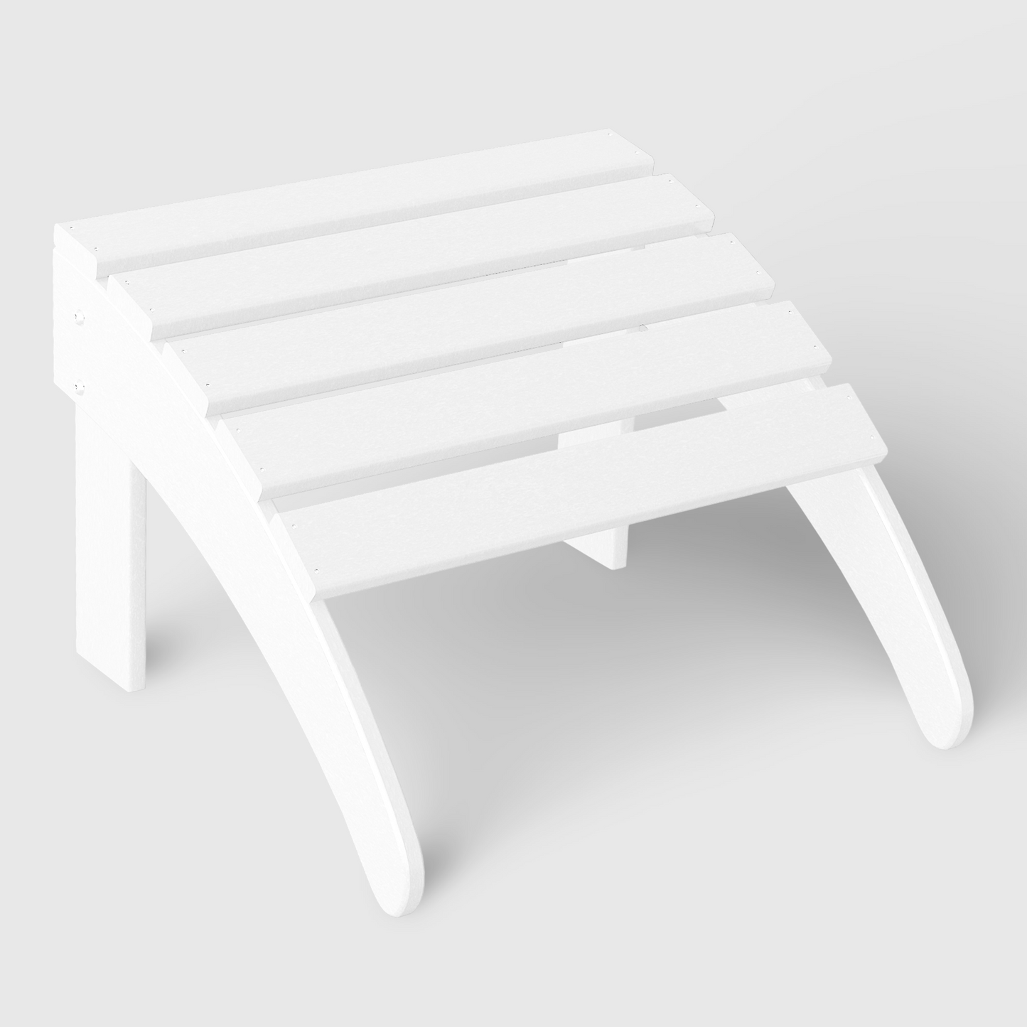 POLYTRENDS™ All-Weather Outdoor Adirondack Chair Folding Foot Rest/Ottoman