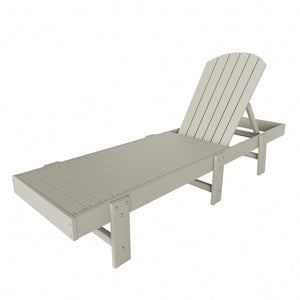 Westport Classic All-Weather Outdoor Adirondack Reclining Sun Lounger