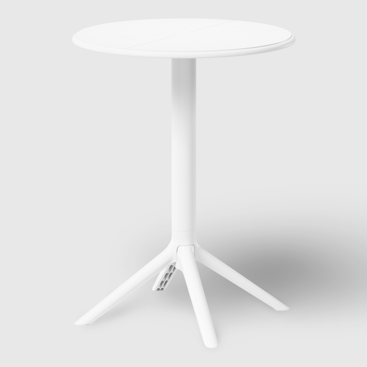 POLYTRENDS™ Copenhagen Solstråle All-Weather Indoor/Outdoor Round Bistro Table (23.5" Table Top)