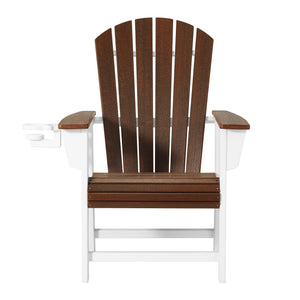 Heritage Ridge Adirondack Dining Chair With Cup Holder