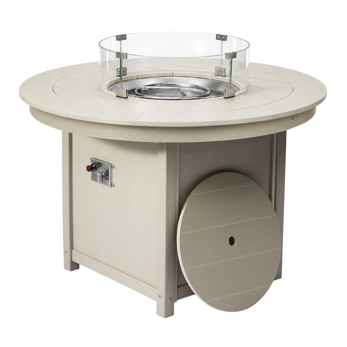 Sedona Round 47" Dining Fire Pit Table