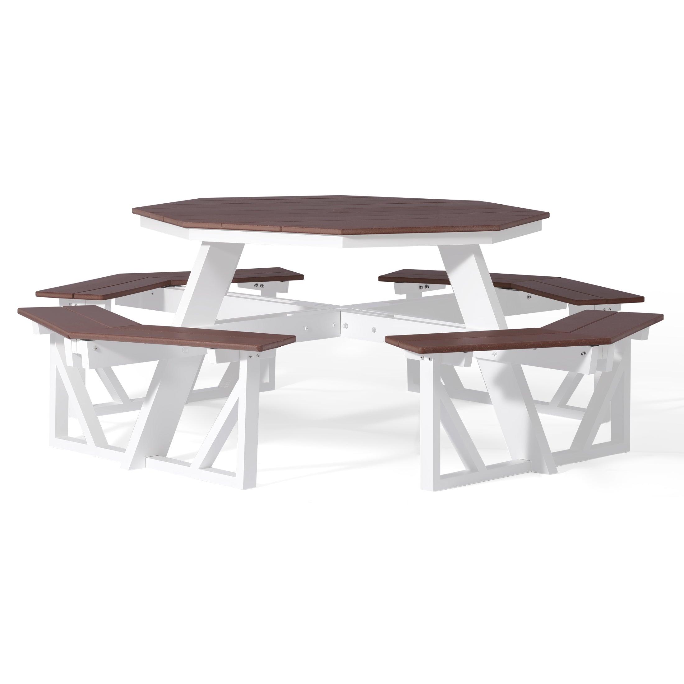 Vista 48" Octagon Picnic Table