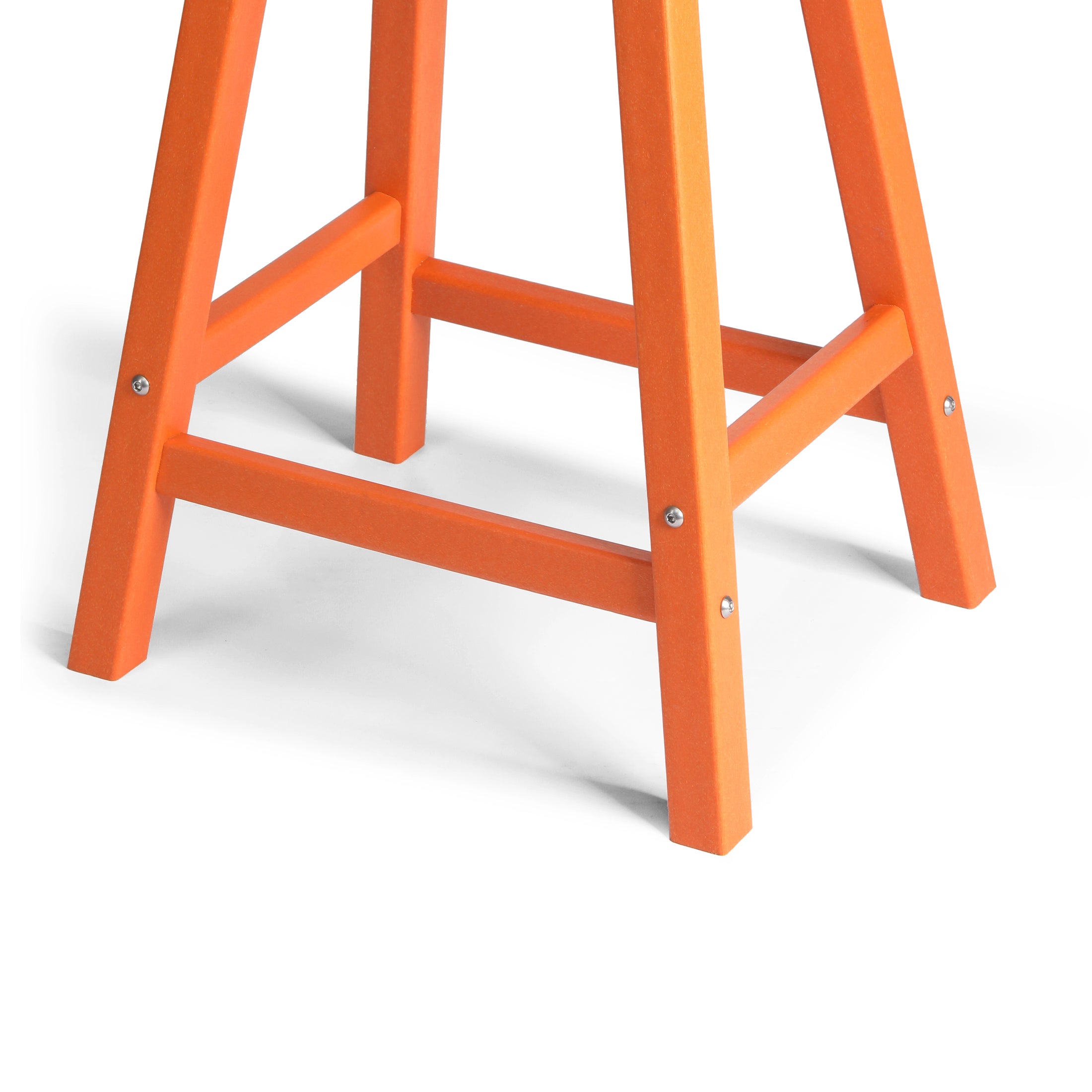 Stockholm All-Weather Outdoor Saddle Counter Stool (24" Height)