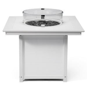 Sedona Square 42" Dining Fire Pit Table