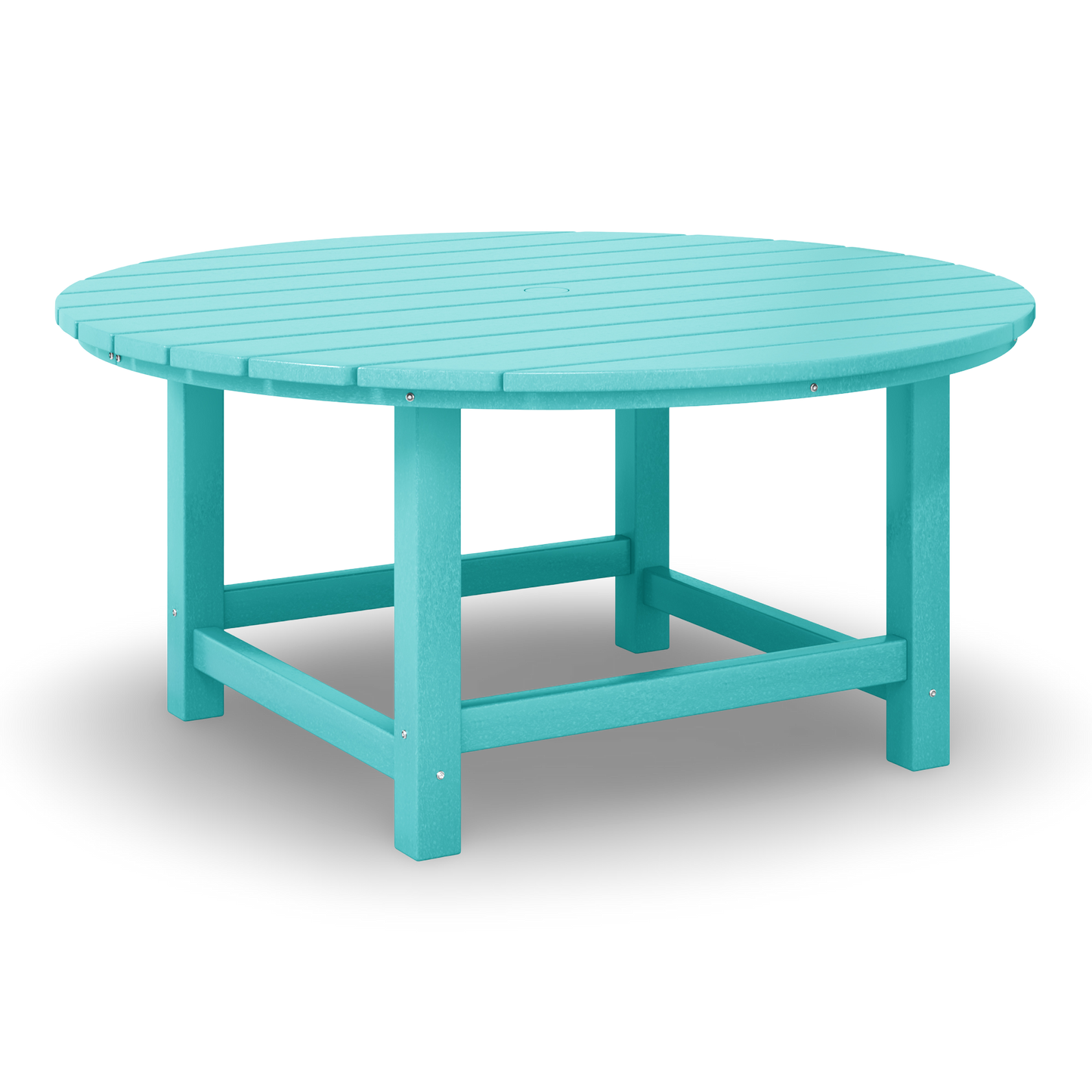 POLYTRENDS™ Chatham All-Weather Outdoor Round Coffee Table (38" Top)