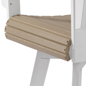 Heritage Ridge Adirondack Swivel Bar Chair With Cup Holder