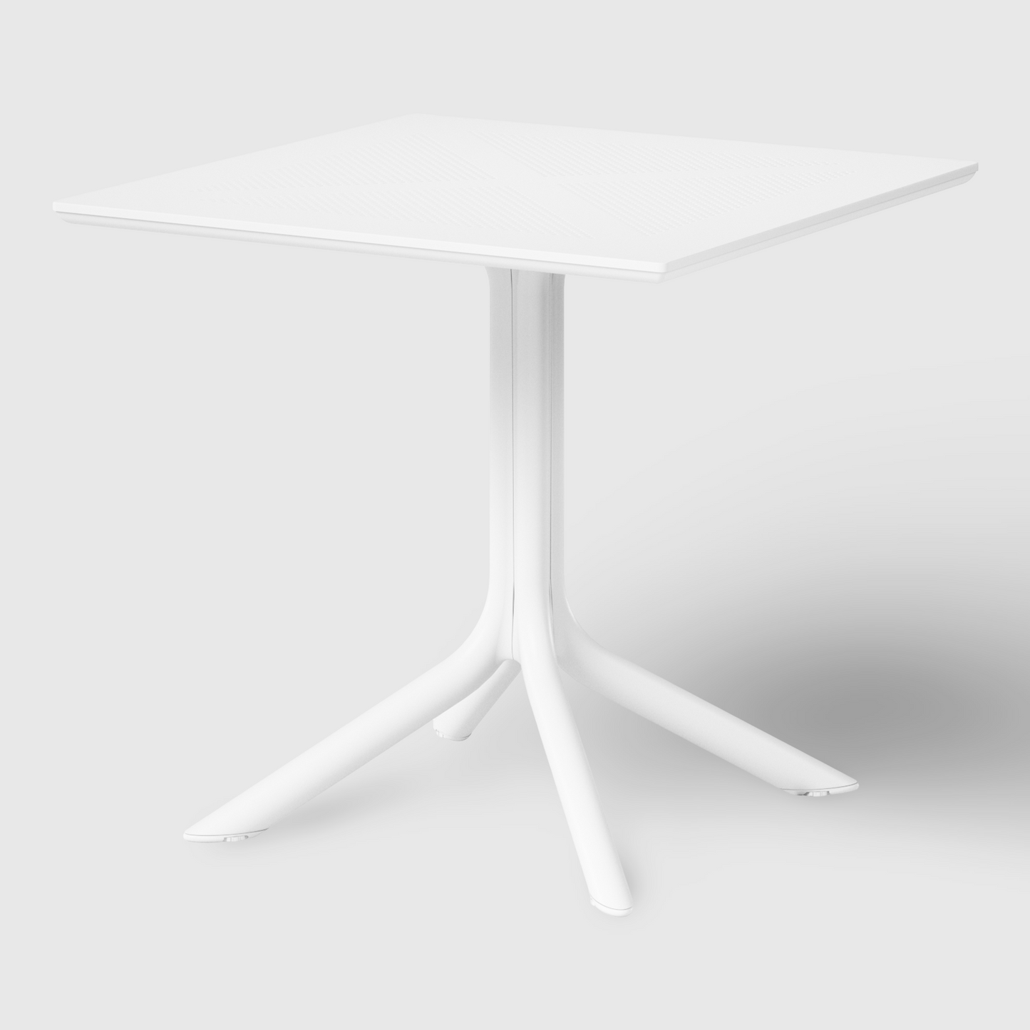 POLYTRENDS™ Copenhagen Kvadrat Luft All-Weather Indoor/Outdoor Square Dining Table (31" Table Top)