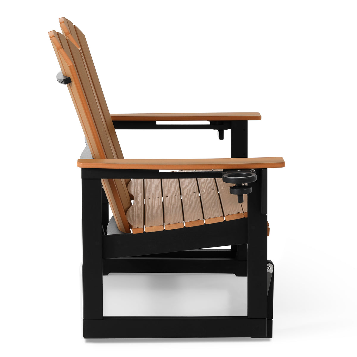Adirondack 52“ Glider With Cup Holder