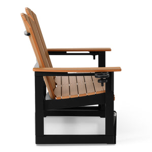 Adirondack 52“ Glider With Cup Holder