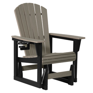 Heritage Ridge Adirondack Glider With Cup Holder