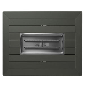 Sedona Rectangular 34" X 46" Counter Fire Pit Table