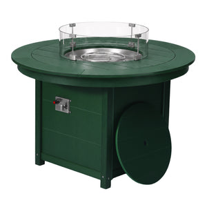 Sedona Round 47" Dining Fire Pit Table