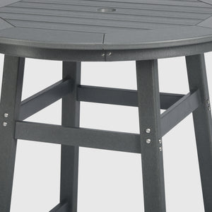 Stockholm All-Weather Outdoor 35" Round Bar Table (42" Height)