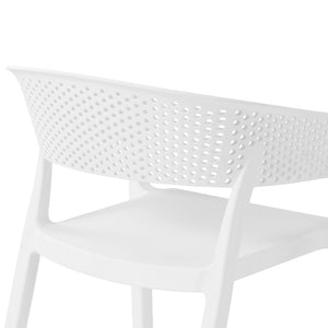 Polyform Stacking Dining Arm Chair (Set of 2)