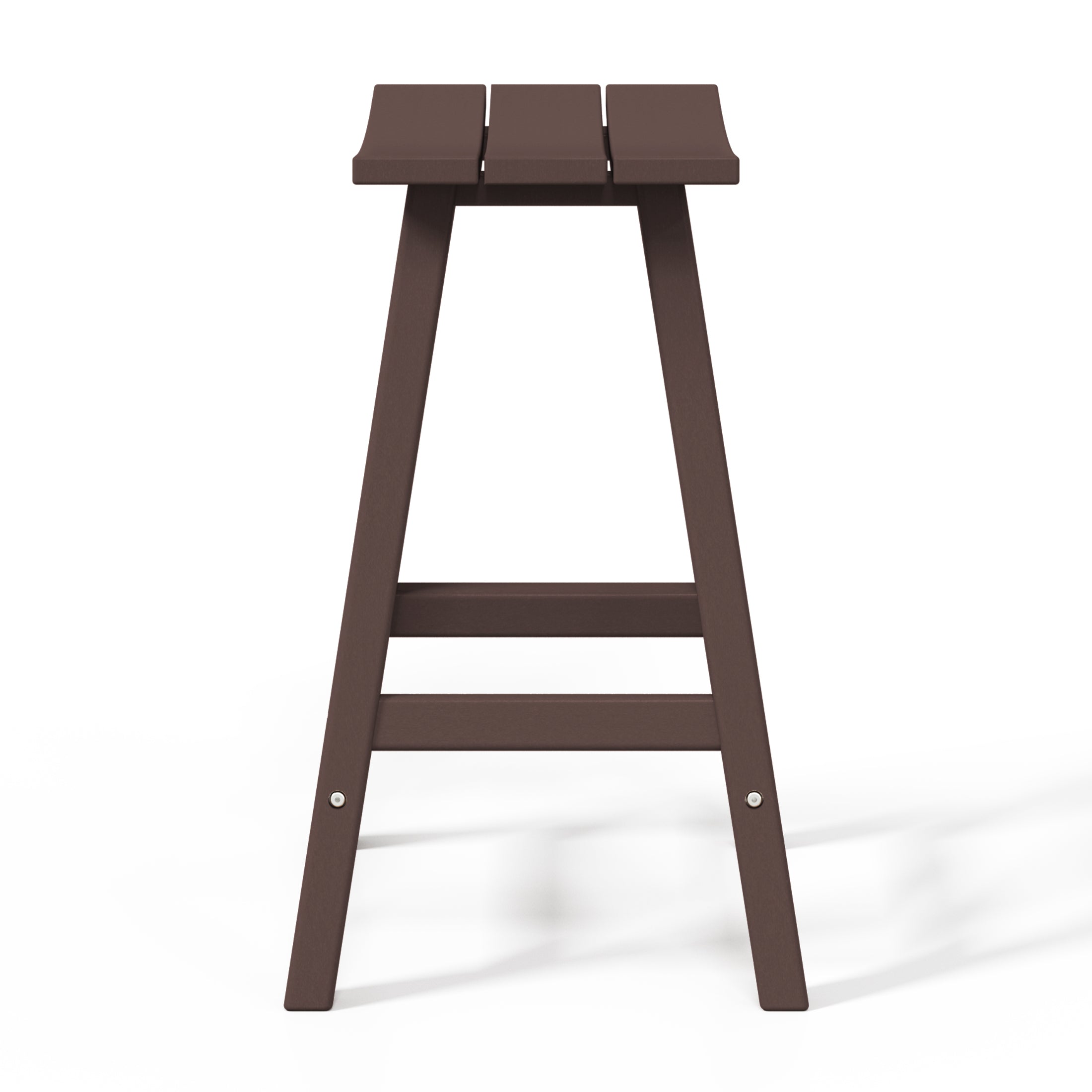 Stockholm All-Weather Outdoor Saddle Counter Stool (24" Height)