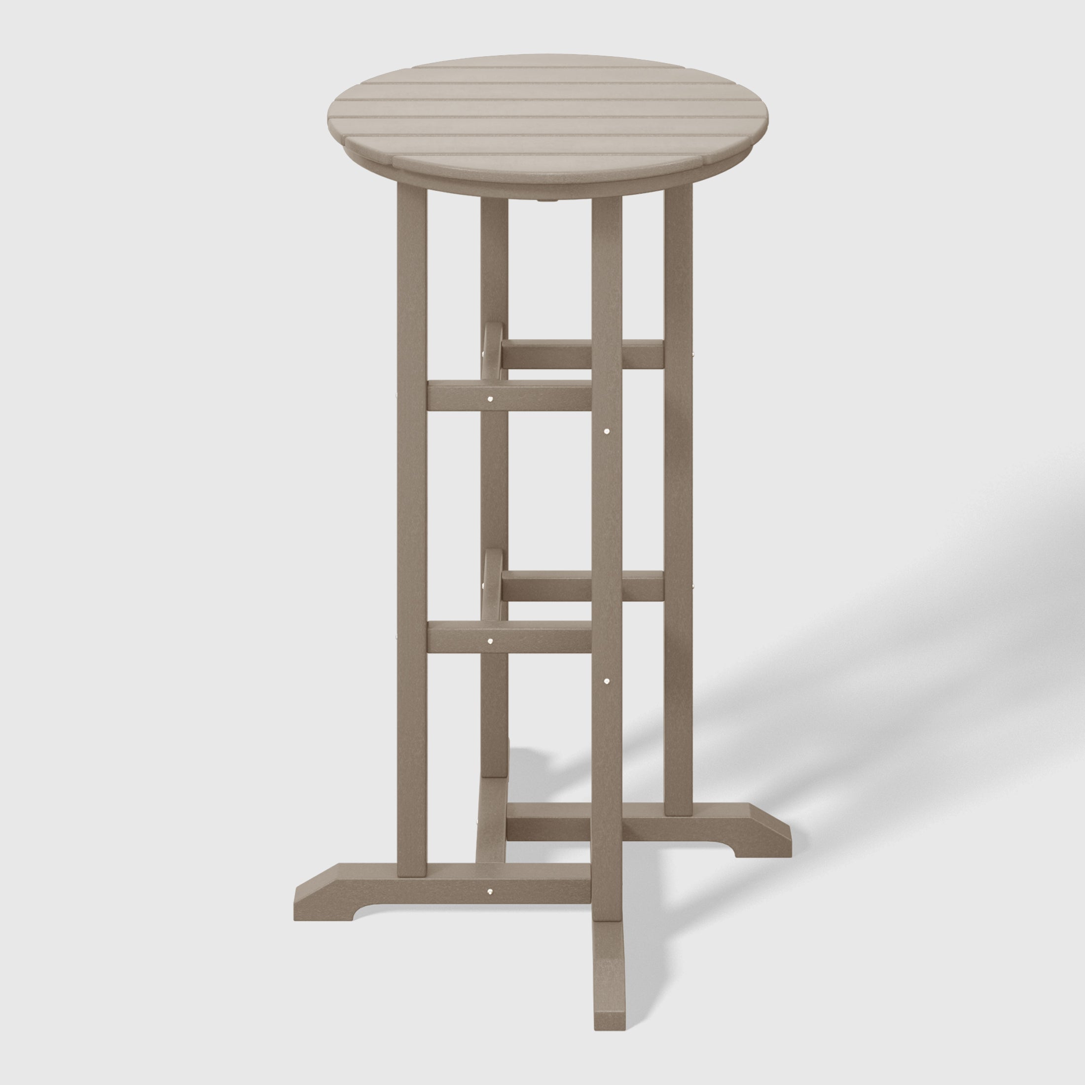Stockholm All-Weather Outdoor Round Bar Bistro Table (42" Height)