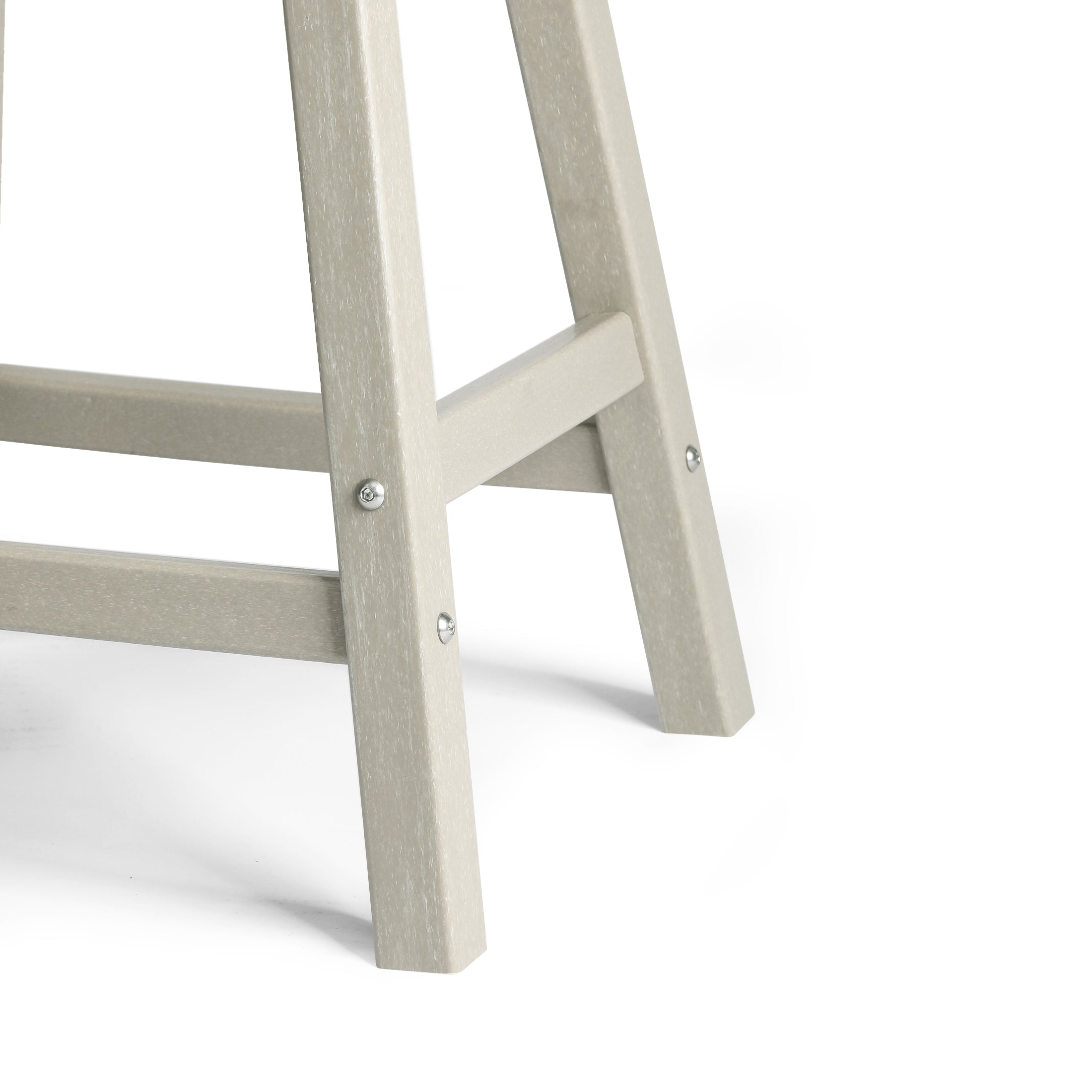 Stockholm All-Weather Outdoor Saddle Counter Stool (24" Height)