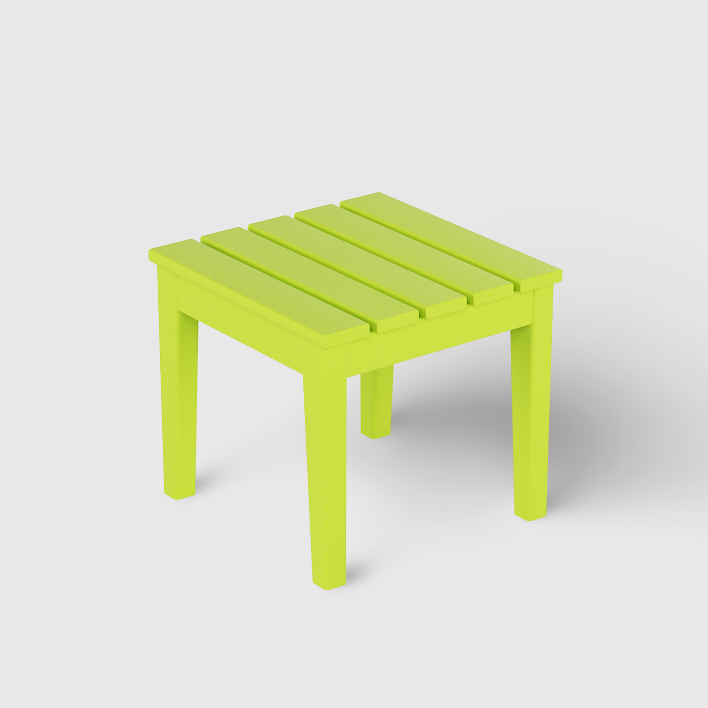 POLYTRENDS™ Tuscany All-Weather Outdoor Square Side Table (17" Height)