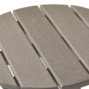 Tuscany All-Weather Outdoor Round Side Table (18" Height)