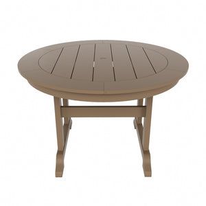 Tuscany All-Weather Outdoor Round Dining Table (47" Top)