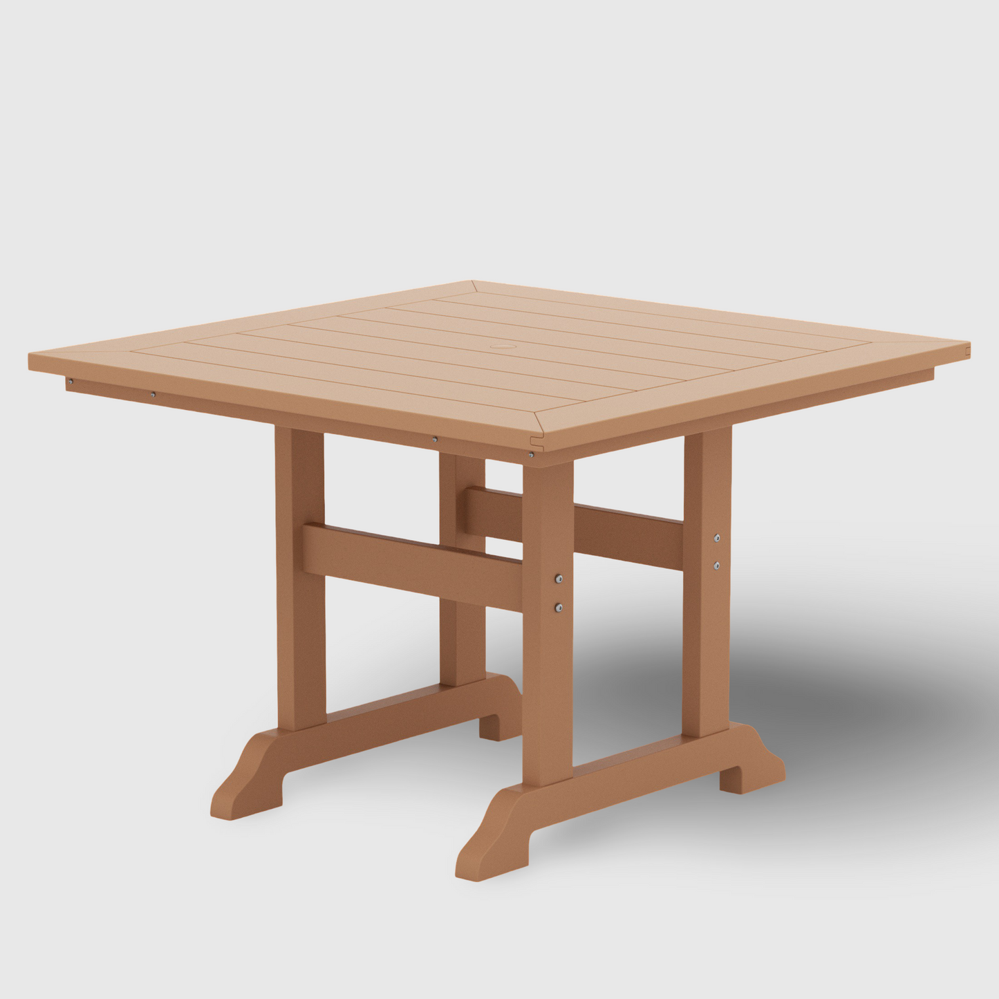 POLYTRENDS™ Tuscany All-Weather Outdoor Square Dining Table (43" Top)