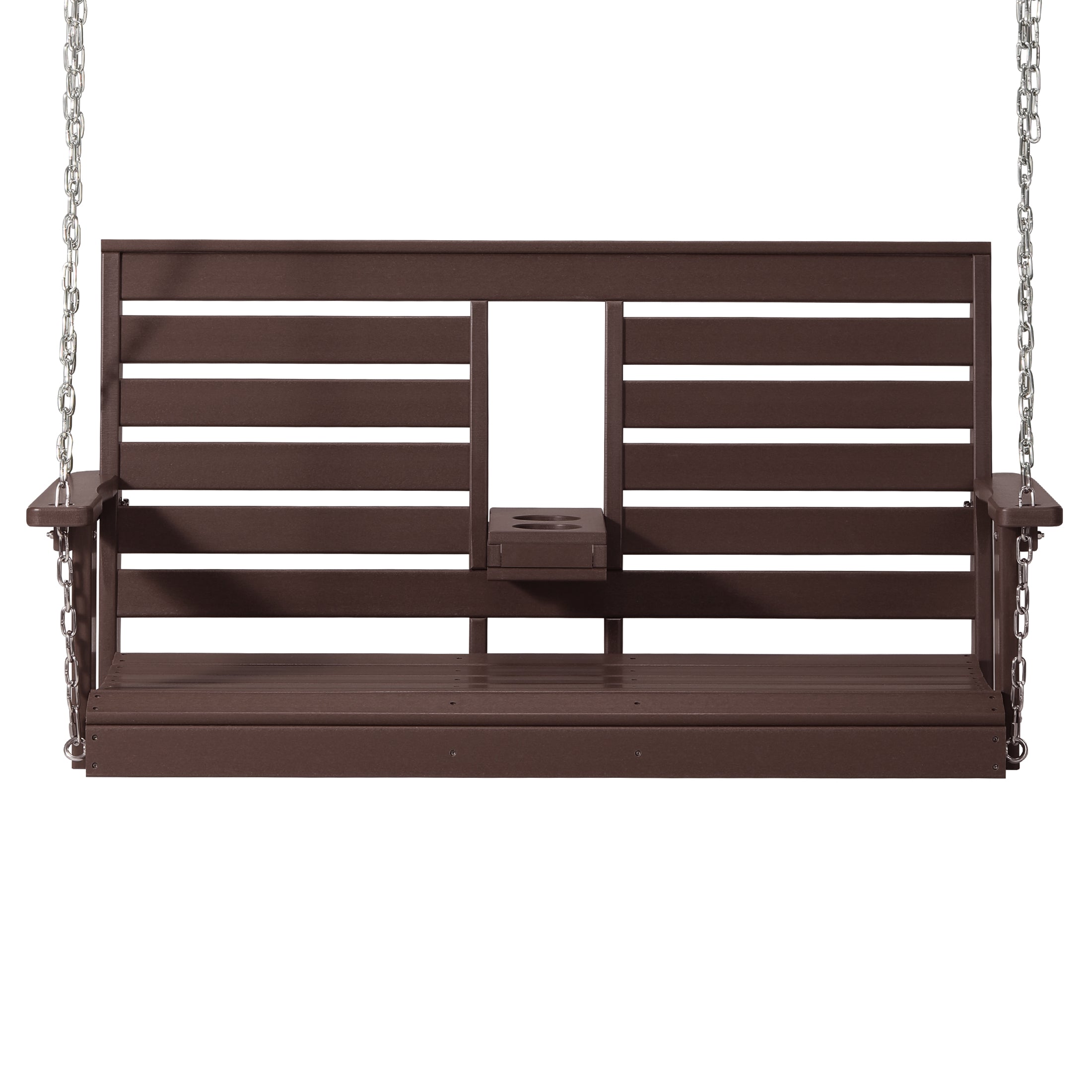 Charleston 54" Porch Swing with Folding Cup Holder