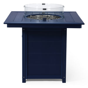 Sedona Square 42" Counter Fire Pit Table