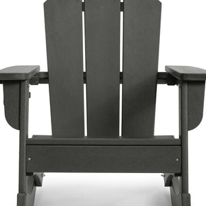 Tiny Terraces Kids Adirondack Rocking Chair with Cup Holder (Set of 2)