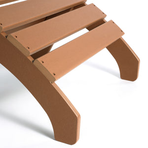 Westport All-Weather Outdoor Adirondack Folding Foot Rest/Ottoman